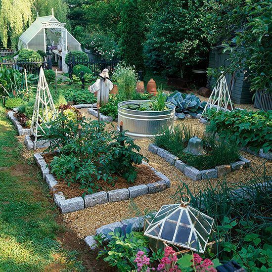菜园设计如何正确运用在庭院里